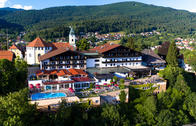 Außenansicht Hotel Hofrbräuhaus Bodenmais Bayerischer Wald (Außenansicht vom Hotel Hofrbräuhaus in Bodenmais / Bayerischer Wald.)